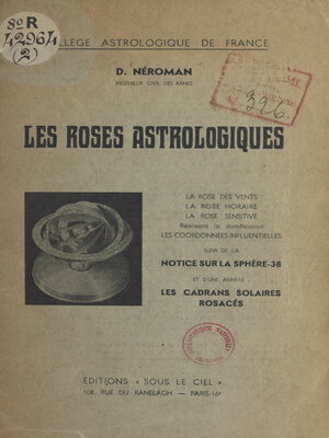 cover image of Les roses astrologiques